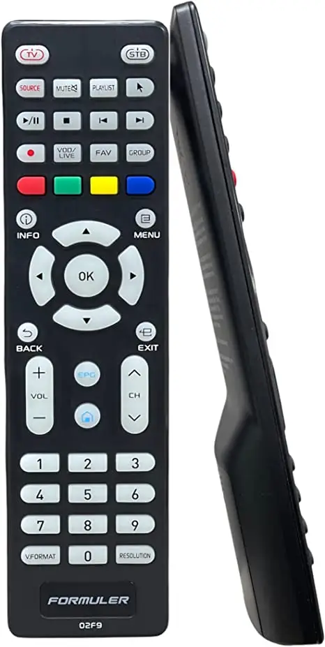 Formuler Luminous Replacement Remote