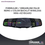 Formuler Palm Remo 7 Color Backlit Wireless Mini–Keyboard